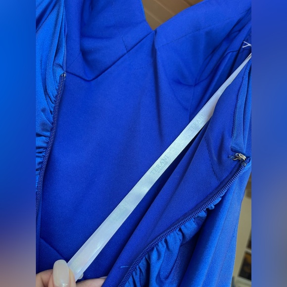 Terani Couture Royal Blue Prom Dress, Size Small - Picture 9 of 9